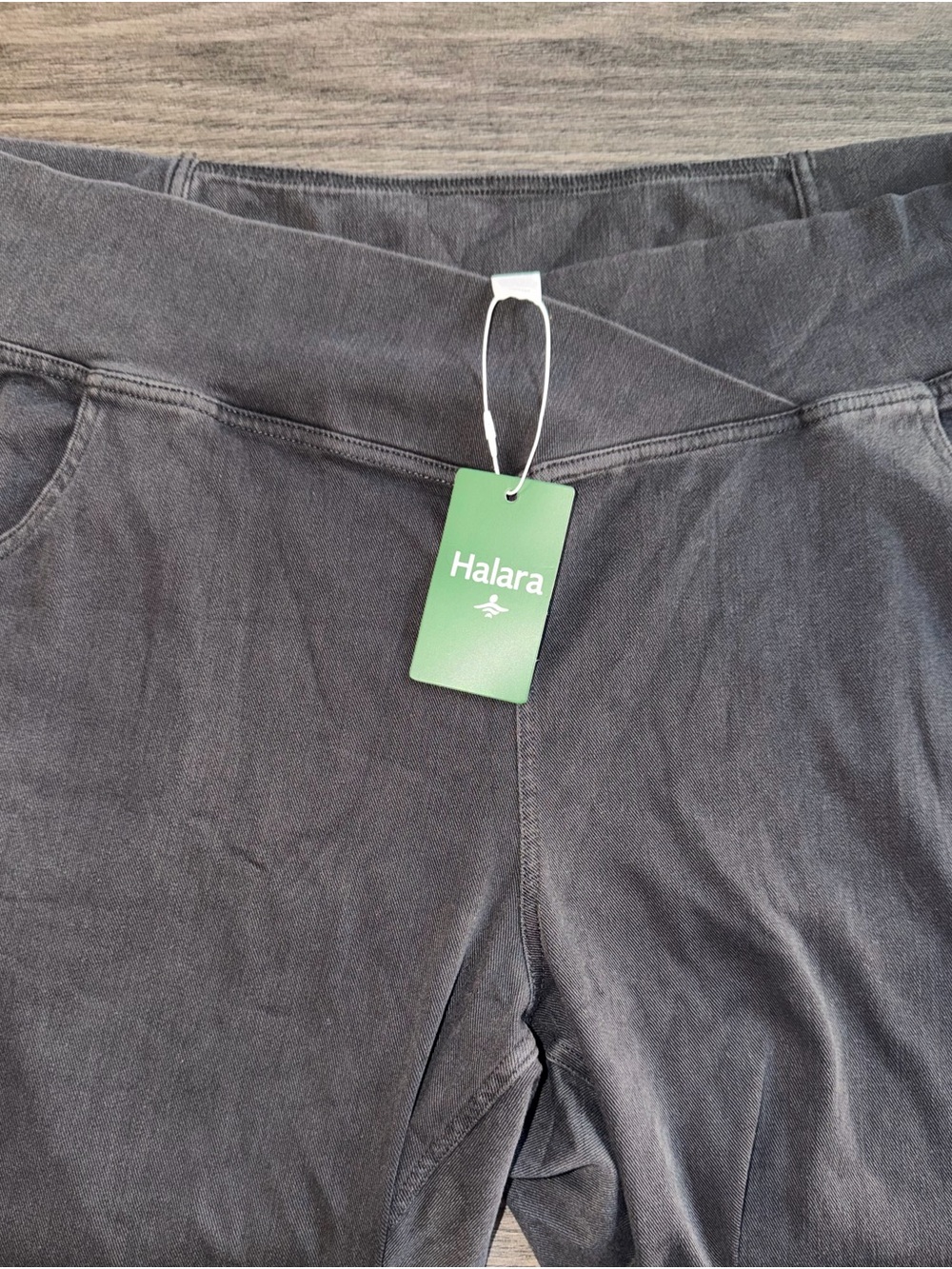 Halara Flex™ High Waisted Crossover Pocket Washed Casual Plus Size Jeans